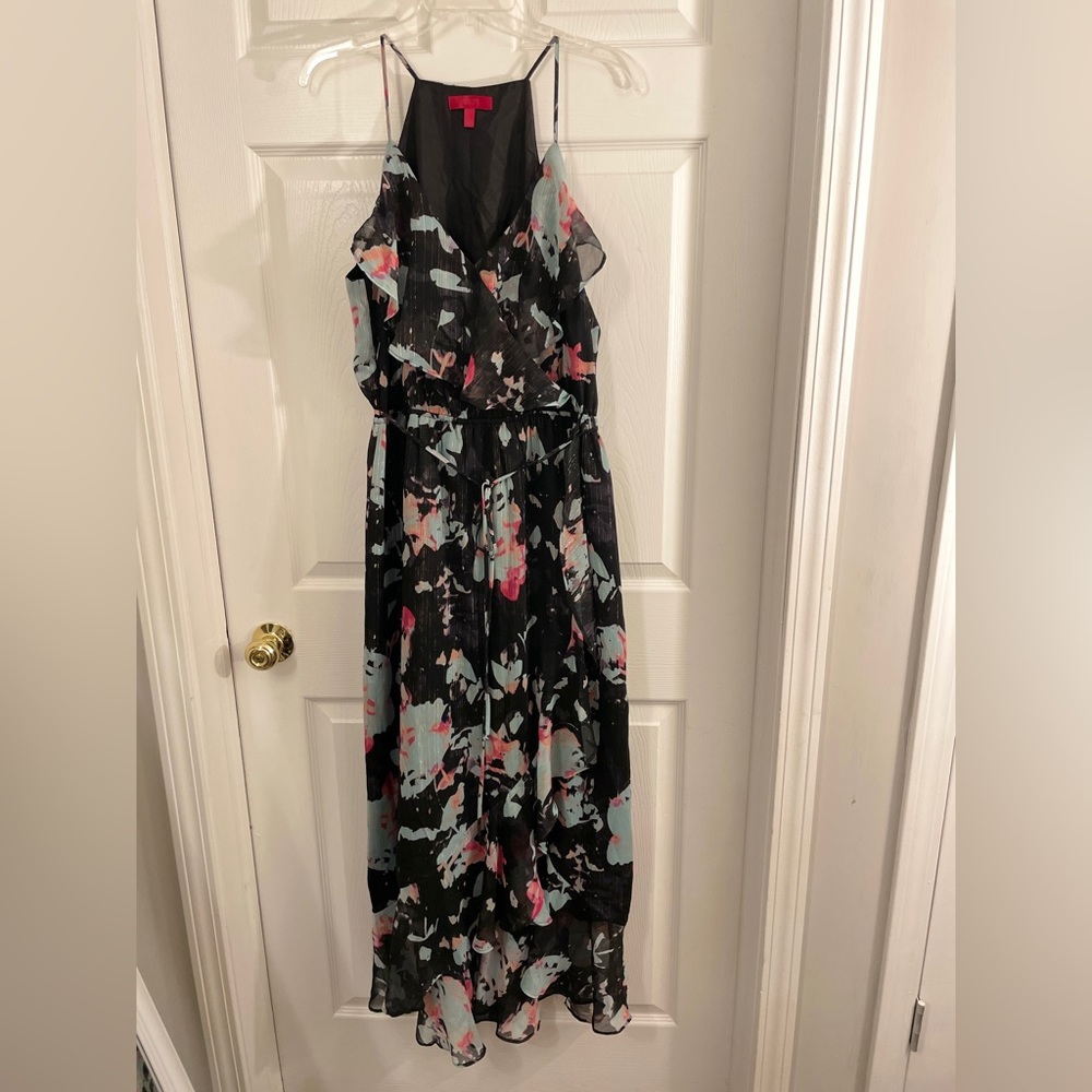 NEW Black Jennifer Lopez Maxi Dress. Size Large.